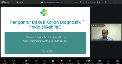 Pokja SiGaP TB Membahas Alat Diagnostik NPOC TB